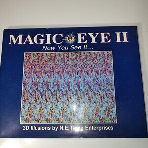 Magic Eye II W/ Jacket "Now You See It" 3D Illusions-NE Thing Enterprises-HC/G